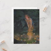 Midsummer Eve (door Edward Robert Hughes) Kaart (Voorkant / Achterkant in situ)