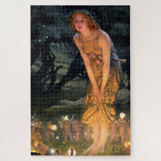 “Midsummer Eve” door Edward Robert Hughes Legpuzzel (Verticaal)