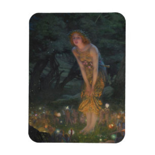 Midsummer Eve (door Edward Robert Hughes) Magneet