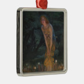 Midsummer Eve (door Edward Robert Hughes) Metalen Ornament (Rechts)