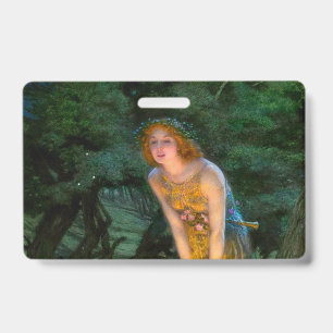 Midsummer Eve Edward Robert Hughes Badge
