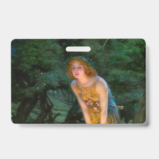 Midsummer Eve Edward Robert Hughes Badge (Voorzijde)
