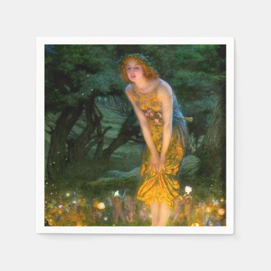 Midsummer Eve Edward Robert Hughes Servet (Voorkant)