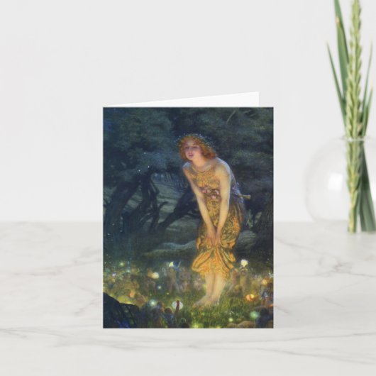 Midsummer Eve Fine Art Notecard Kaart (Voorkant)