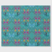 Midsummer Fairy Botanical Cadeaupapier (Vlak)