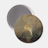 Midsummer Night van Grimshaw, Victoriaanse Kunst K Magneet (Voorkant / Achterkant)