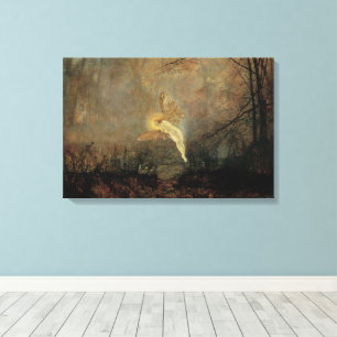 Midsummer Night van Grimshaw, Vintage Victoriaanse Canvas Afdruk