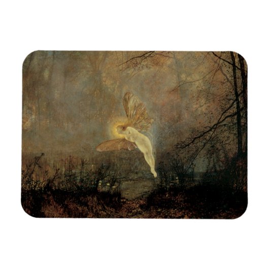 Midsummer Night van Grimshaw, Vintage Victoriaanse Magneet (Horizontaal)