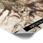 MidSummer Night's Dream Bottom Arthur Rackham Poster (Hoek)