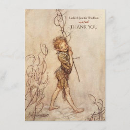 Midsummer Night's Dream Gepersonaliseerd Dank u Bedankkaart