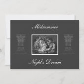 Midsummer Night's Dream Invitation Kaart (Voorkant)