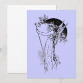 Midsummer Night's Dream Invitation Kaart (Voorkant / Achterkant)