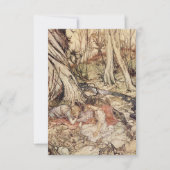 Midsummer Night's Dream Perkament Save the Date (Voorkant)