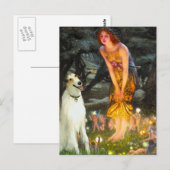 Midsummeravond - Borzoi Briefkaart (Voorkant / Achterkant)