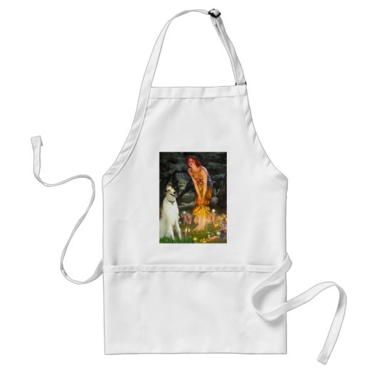 Midsummeravond - Borzoi Standaard Schort (Voorkant)