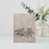 “Midsummerfeeën” door Arthur Rackham Briefkaart (Staand voorkant)