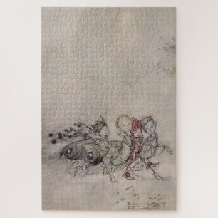 “Midsummerfeeën” door Arthur Rackham Legpuzzel
