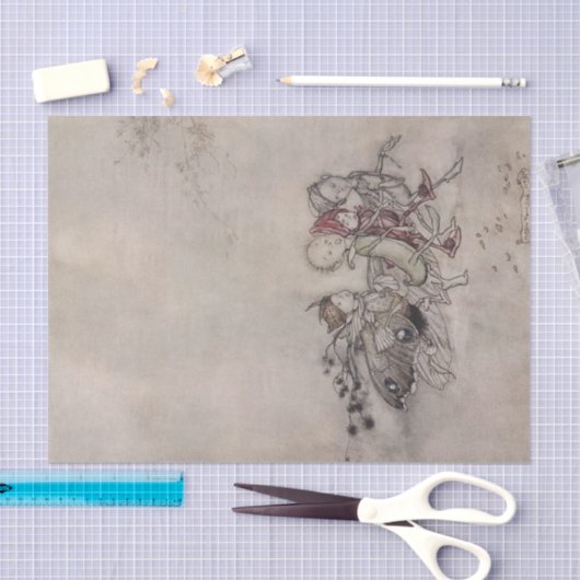 “Midsummerfeeën” door Arthur Rackham Tissuepapier (Craft)