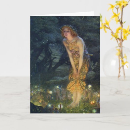 Midsummers Kaart (Gele Bloem)