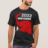 MIDTERMS 2022 RED WAVE T-SHIRT (Voorkant)