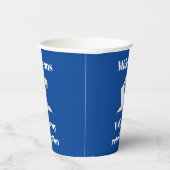 Midterms zullen mijn vergelding zijn papieren bekers (Rechts)