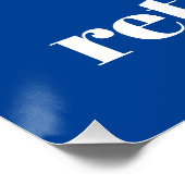 Midterms zullen mijn vergelding zijn perfect poster (Hoek)