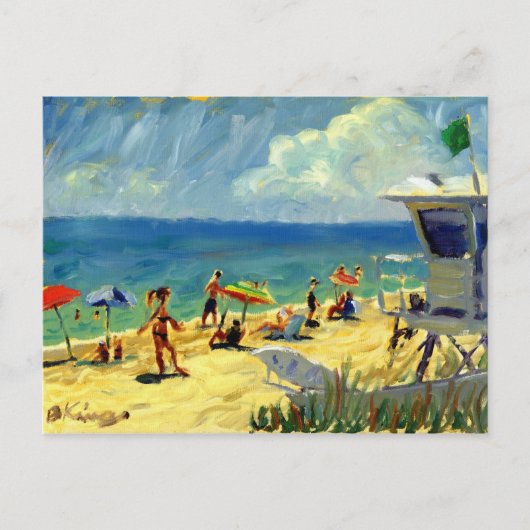 Midtown Beach briefkaart (Voorkant)