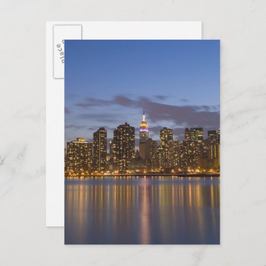 Midtown Manhattan Briefkaart (Voorkant / Achterkant)