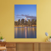 Midtown Manhattan Canvas Afdruk (Insitu (Woonkamer))
