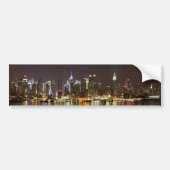 Midtown Manhattan, gezien vanuit Weehawken New Jer Bumpersticker (Voorkant)