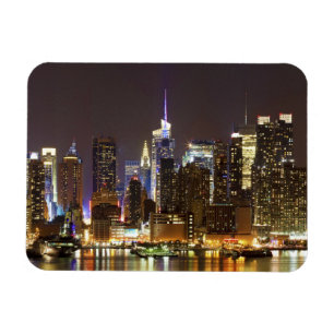 Midtown Manhattan, gezien vanuit Weehawken New Jer Magneet