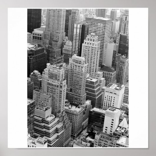 Midtown Manhattan Poster (Voorkant)