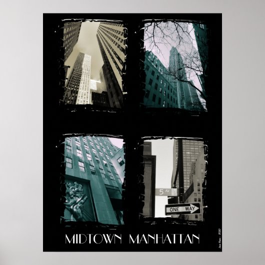 Midtown Manhattan Poster (Voorkant)