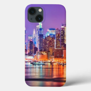 Midtown Manhattan 's nachts met Empire Stae Case-Mate iPhone Case