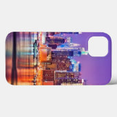 Midtown Manhattan 's nachts met Empire Stae Case-Mate iPhone Case (Achterkant (horizontaal))