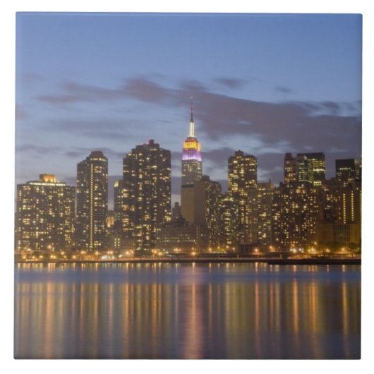 Midtown Manhattan Tegeltje (Voorkant)