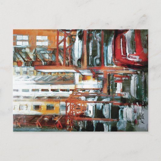 Midtown New York City Briefkaart (Voorkant)