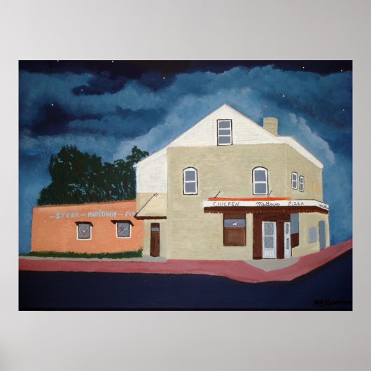 Midtown Restaurant Poster (Voorkant)