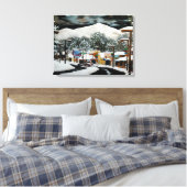 Midtown Ruidoso Canvas Afdruk (Insitu (Slaapkamer))