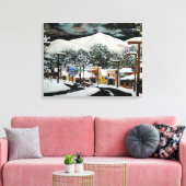 Midtown Ruidoso Canvas Afdruk (Insitu (Woonkamer))