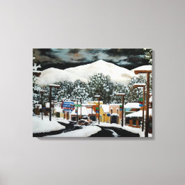 Midtown Ruidoso Canvas Afdruk