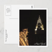 Midtown Sights Grand Central en de Chrysler Briefkaart (Voorkant / Achterkant)