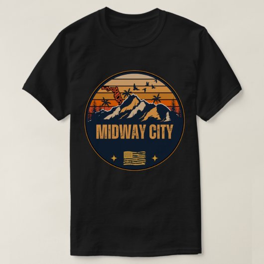 Midway city, Florida  T-shirt (Design voorkant)