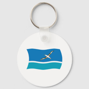 Midway-eiland Vlag Sleutelhanger