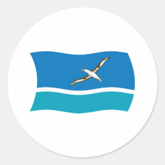 Midway-eiland Vlag Sticker