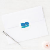 Midway-eiland Vlag Sticker (Envelop)