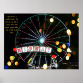Midway Ferris Wheel Poster (Voorkant)