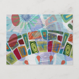 Midway Panels III Briefkaart