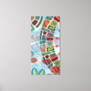 Midway Panels III Canvas Afdruk