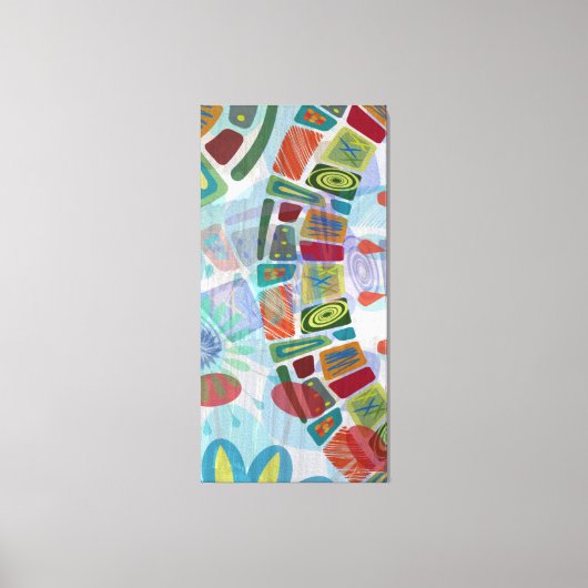 Midway Panels III Canvas Afdruk (Voorkant)